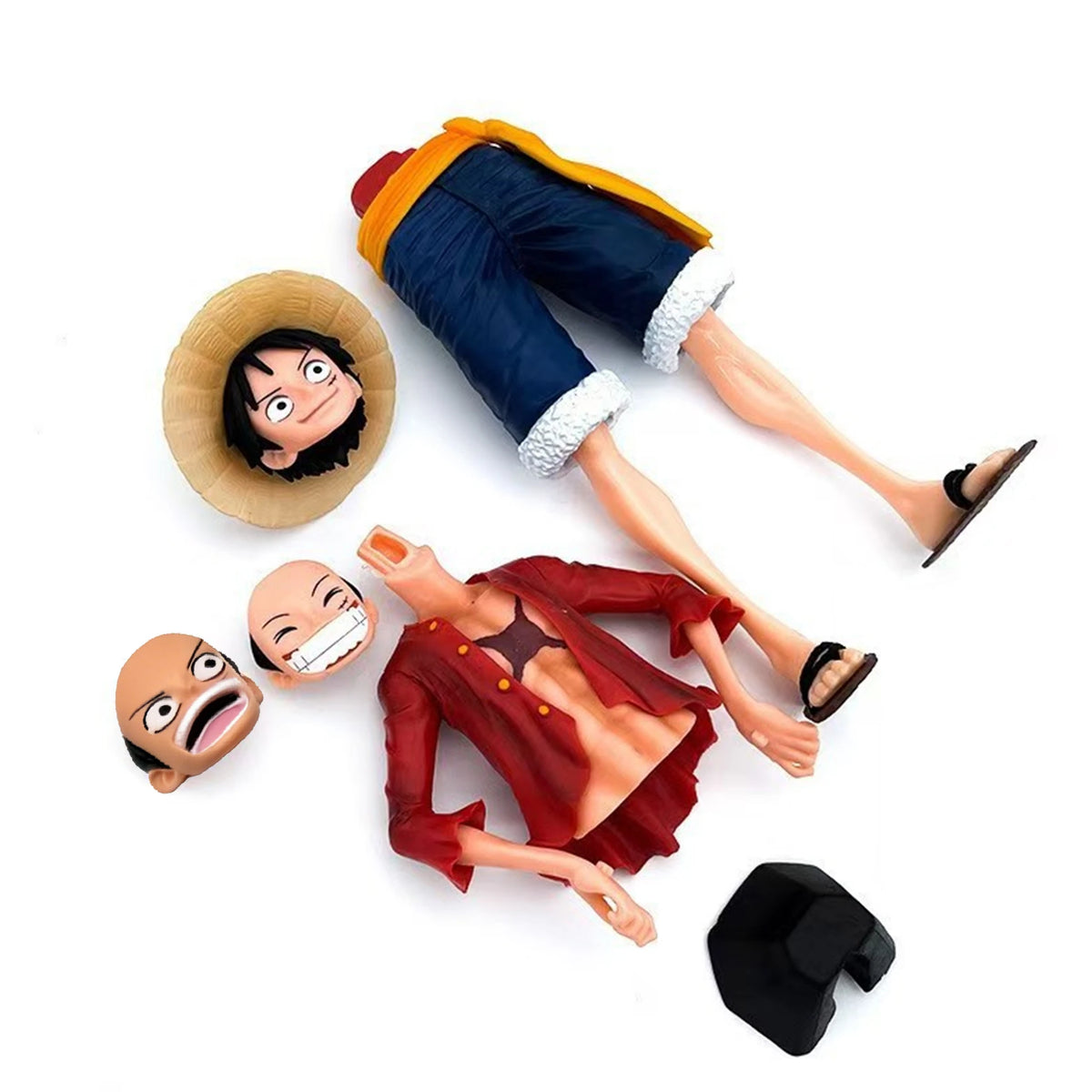 One Piece Luffy Face-Changing Figure