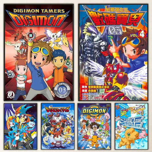 Digimon Poster Sticker