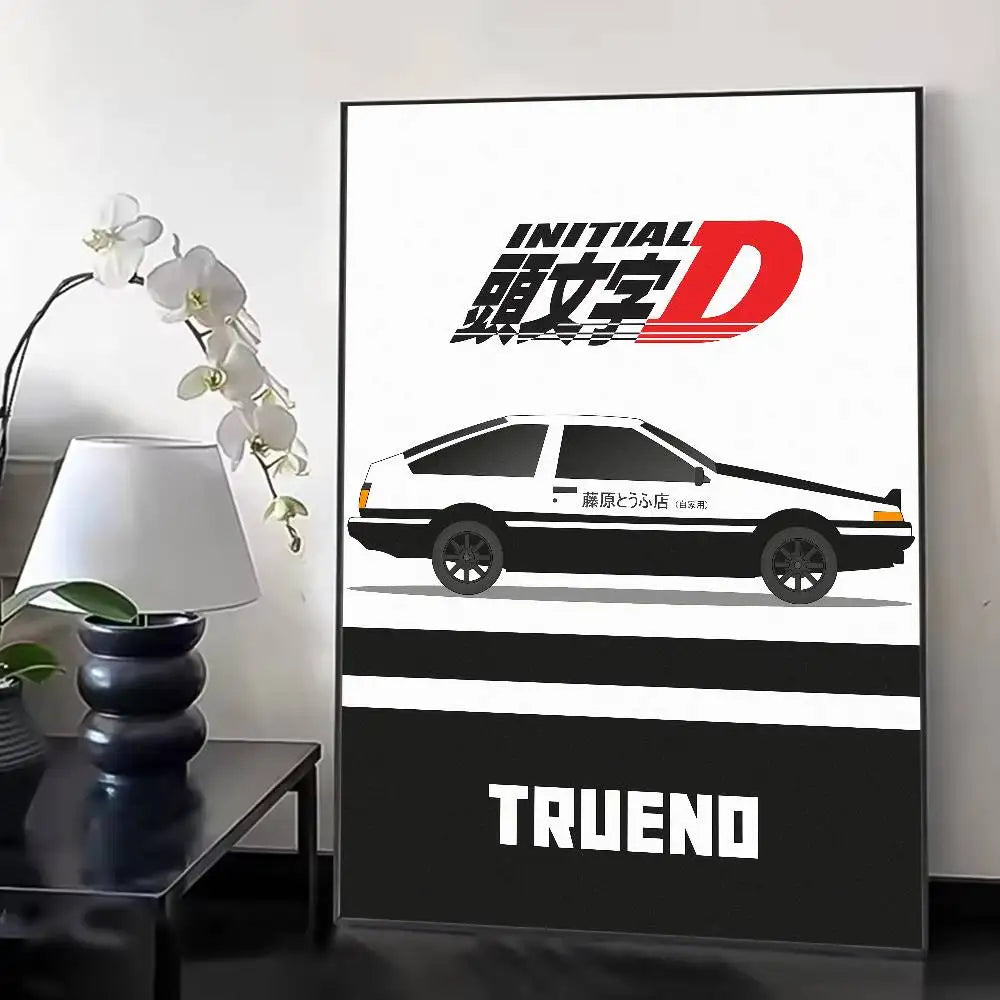 Initial D Poster Sticker