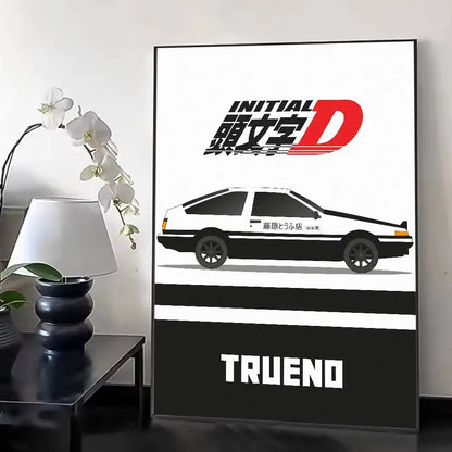 Initial D Poster Sticker