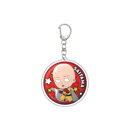 One Punch Man Saitama Keychain