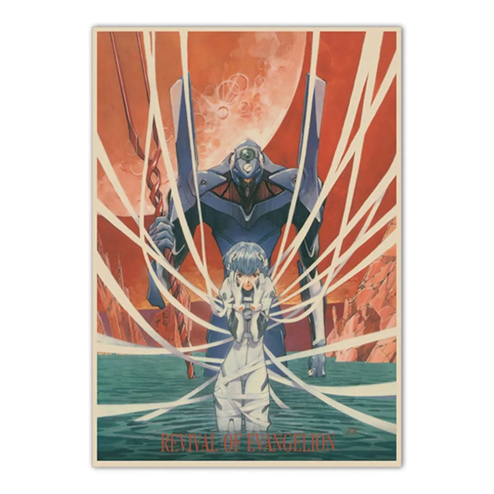 Neon Genesis Evangelion Shinji Canvas Print