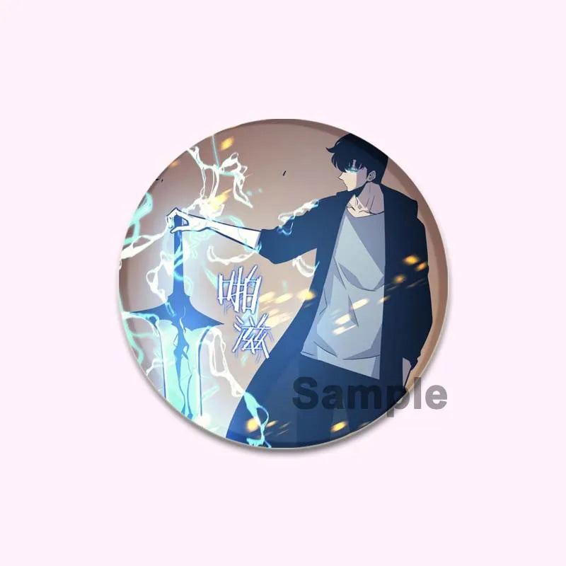 Solo Leveling Cheng Xiaoyu Button Pin