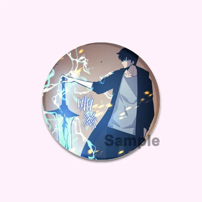 Solo Leveling Cheng Xiaoyu Button Pin