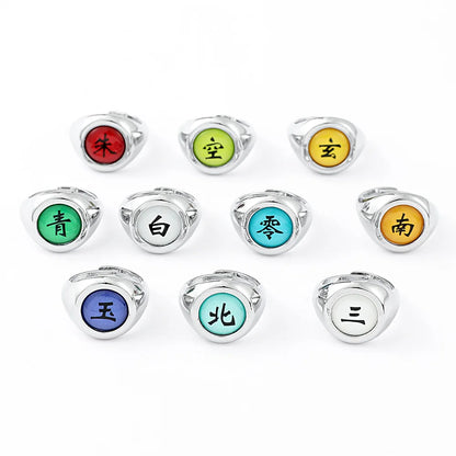 Akatsuki Itachi Metal Rings