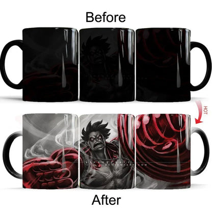 One Piece Luffy Color-Changing Mug