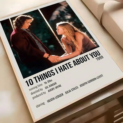 10 Things I Hate About You Wall Sticker