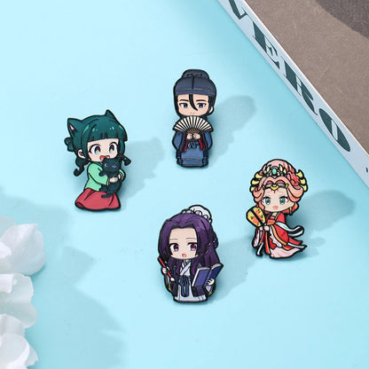 The Apothecary Diaries Maomao Jinshi Enamel Pins
