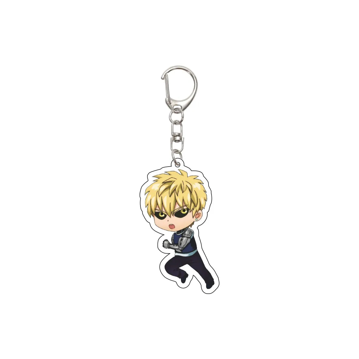 One Punch Man Saitama Keychain