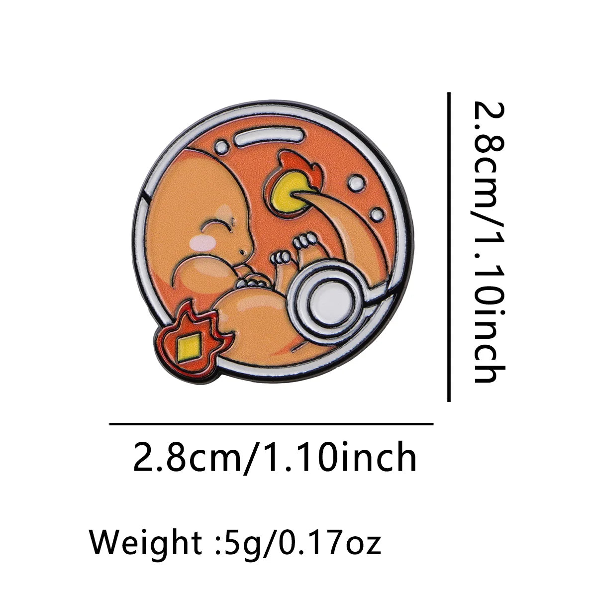 Pokemon Gengar Enamel Pin