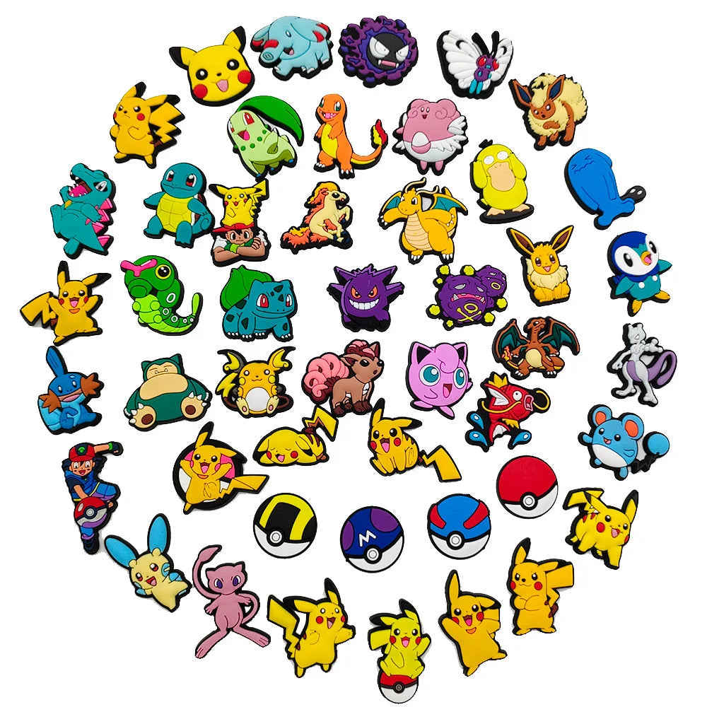 Pokemon Pikachu Shoe Charms