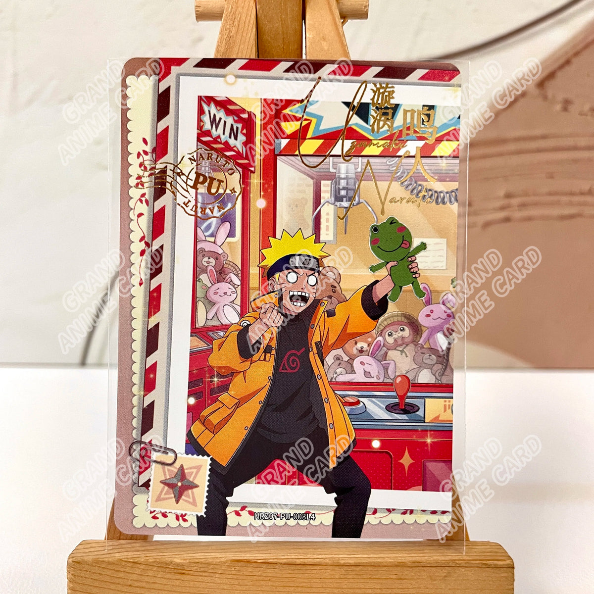 Kayou Original Naruto Card W6T4 W7T4 W8T4 PU Full Series Single Card No.01-08 Rare Itachi Uchiha Anime Collection Card Toy Gift