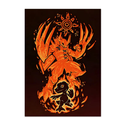 Digimon Poster Canvas Art