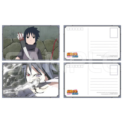Brdwn Naruto Uchiha Sasuke Obito Sakura China Official Authorization Cosplay Growth Series Postcard