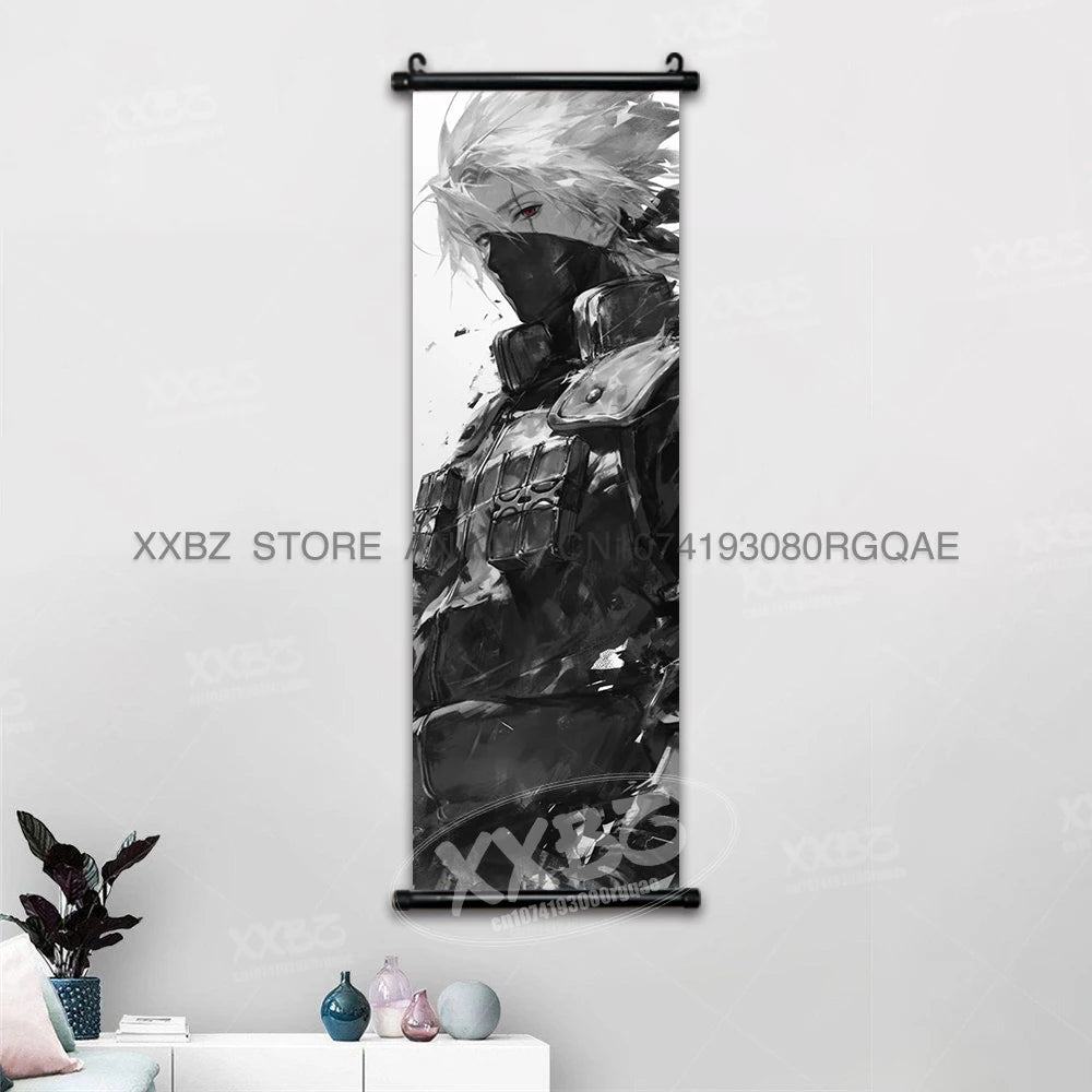 Naruto Hyuga Hinata Canvas Scroll