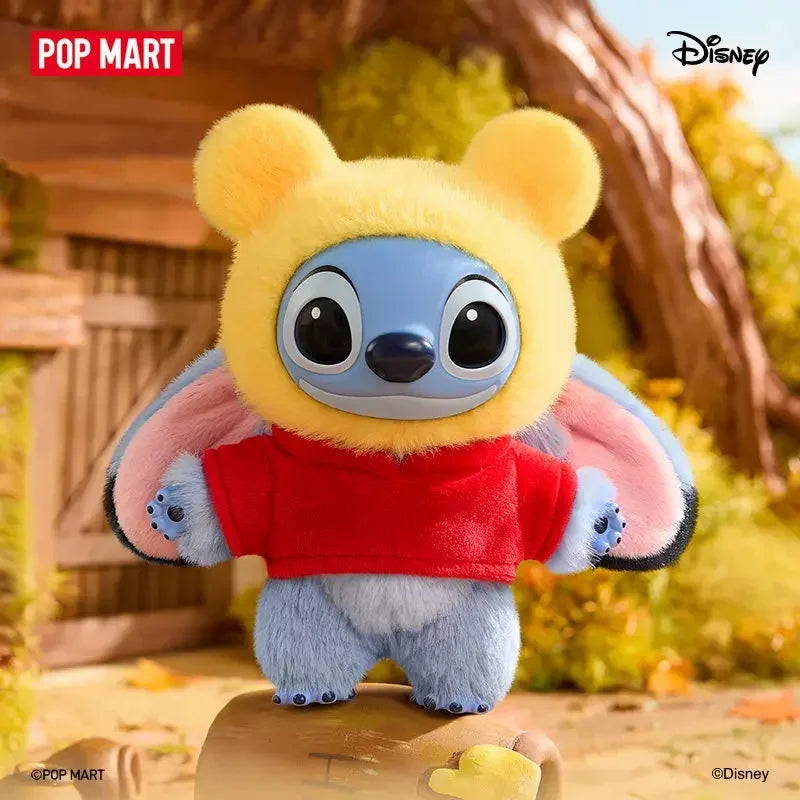 POP MART Disney Stitch Adventure Series Cute Vinyl Plush Blind Box Anime Figure Desktop Decoration Blind Bag Toy