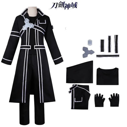 Sword Art Online Kirito Cosplay Suit