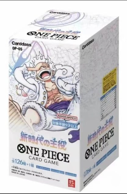 In-Stock Genuine OP01 to OP16 JP Edition One Piece Series Card anime merchandise Era Awakening Cards Collectible Toy player Gift