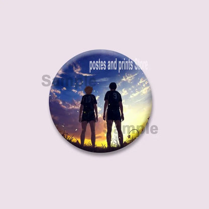 Haikyuu Kenma Button Pin