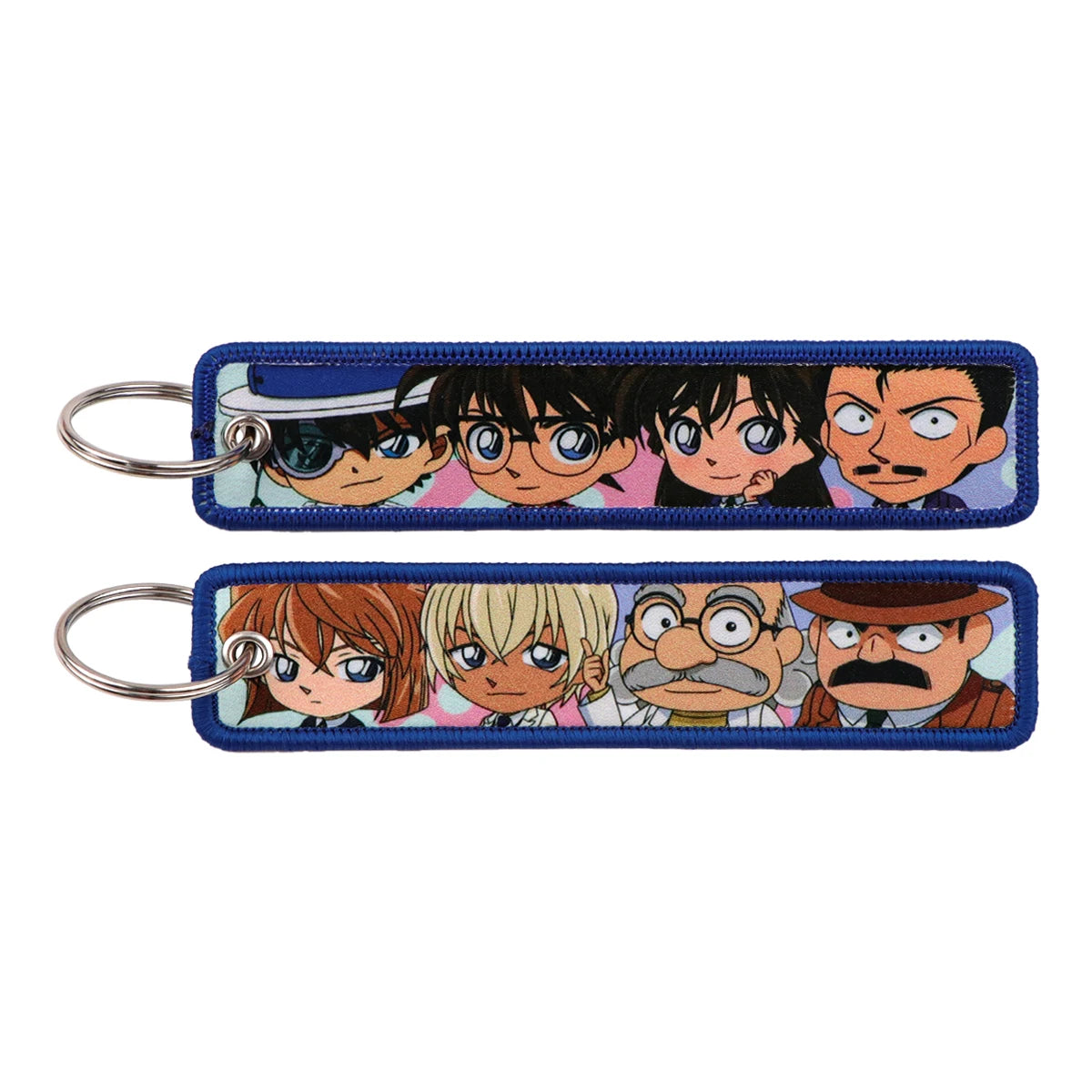 Anime Character Embroidery Keychain