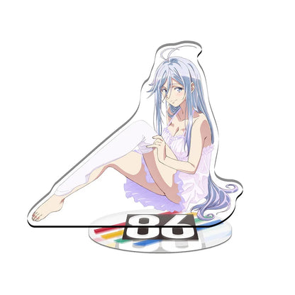 Anime 86 Eighty-Six 15cm Kukumila Kurena Milizé Vladilena Shuga Raiden Acrylic Stand Model Decor Standing Birthday Gift