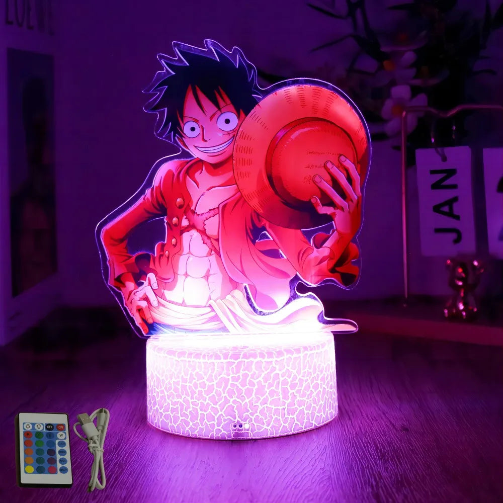 One Piece Luffy LED Lamp