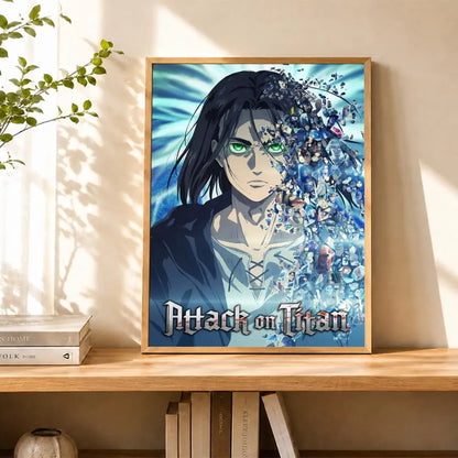 Levi Ackerman Attack On Titan Poster Water Proof Paper Print Room Decor Stickers Art Wall Decor Living Room