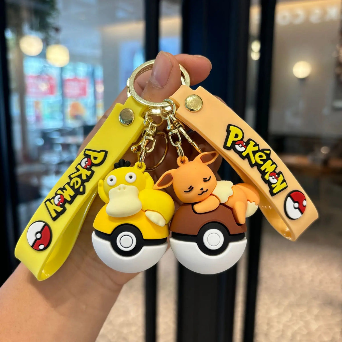 Pokémon Pikachu Keychain Set