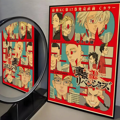 Tokyo Revengers Poster Wall Art