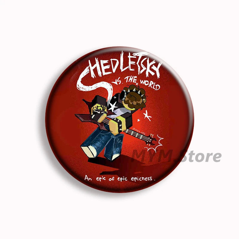 Forsaken Telamon Button Pin