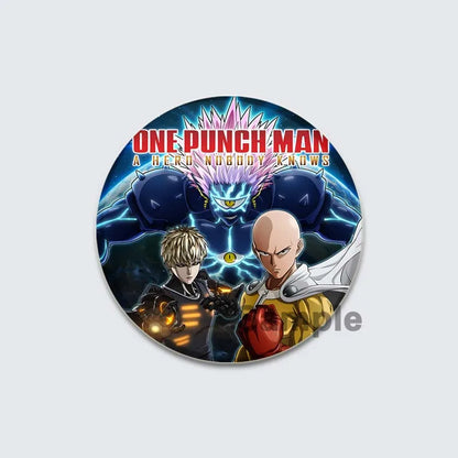 One Punch Man Saitama Lapel Pin