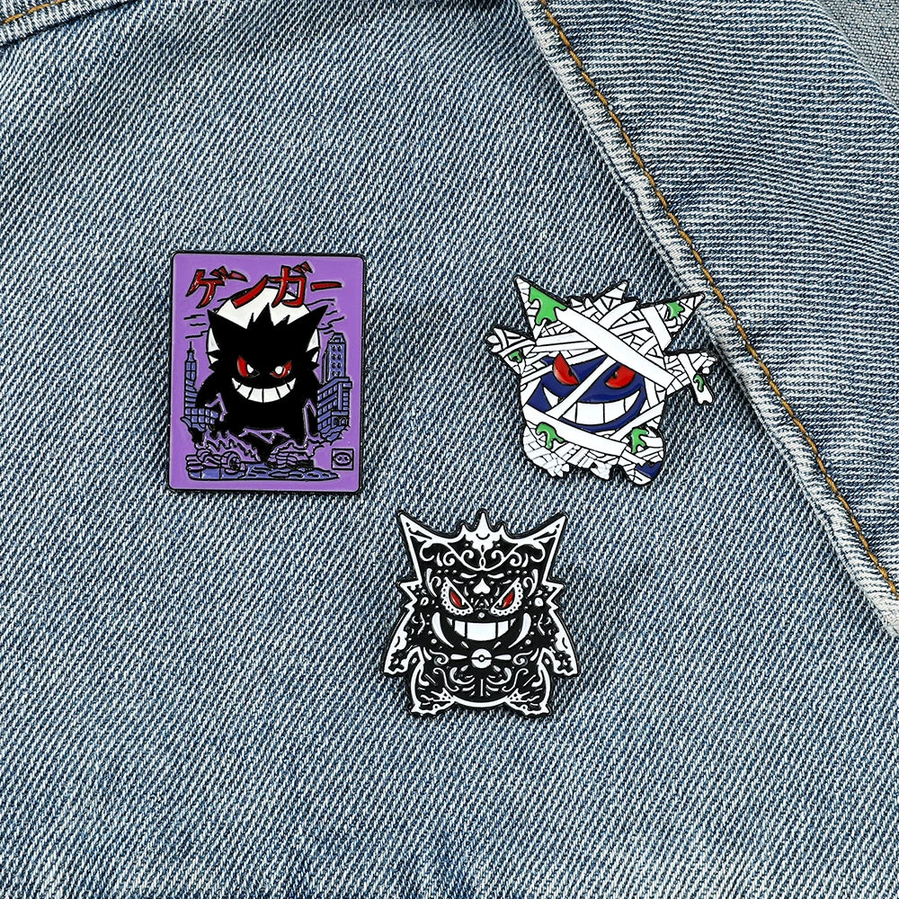 Pokemon Gengar Enamel Lapel Pin