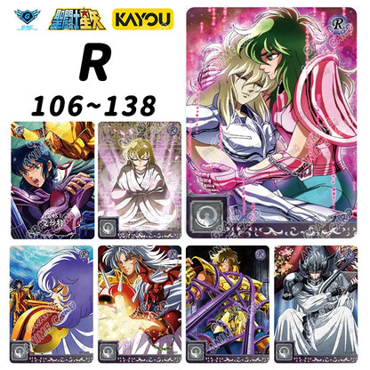 Kayou Saint Seiya Card Full Series Rare BP MR QR UR PR AR SSR SR R UTR Card Anime Collection Card Game Children's Toy Gift