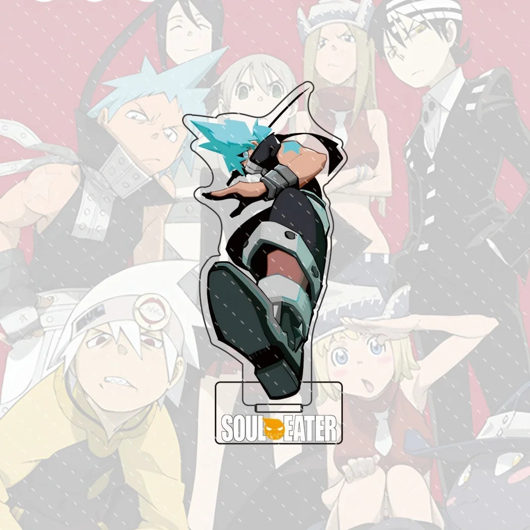 Anime“Soul Eater”Acrylic Character Tsugumi Harudori, Kid Standing Model Stand Exquisite Desktop Decoration Halloween Gift 15CM