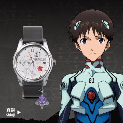 Evangelion Asuka Wrist Watch