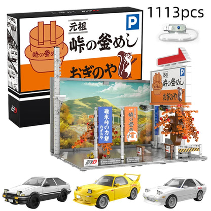 Initial D Tofu Shop LED Model