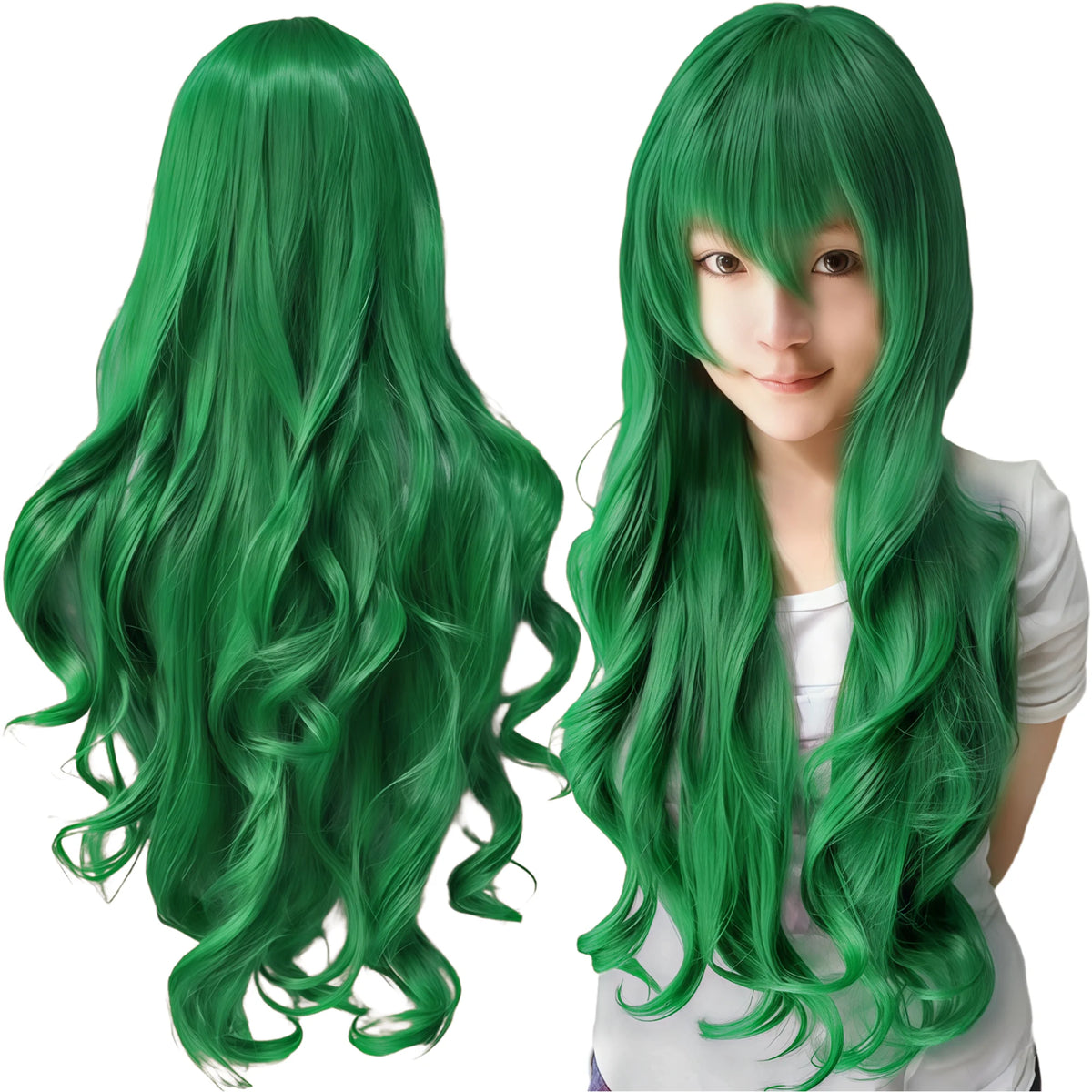 Sailor Moon Sailor Pluto Curly Wig