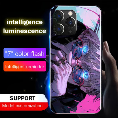 Anime LED Glass Phone Case