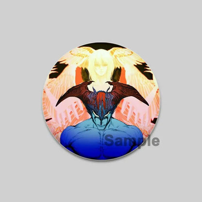 Devilman Crybaby Amon Brooch Pins