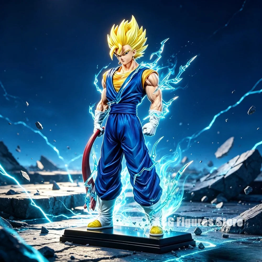 32cm/12.6in Anime Dragon Ball Z Figure Vegetto Action Figures Pvc Statue Collection Model Toys Gifts