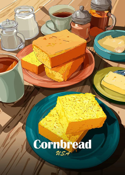 Anime Food Art Poster