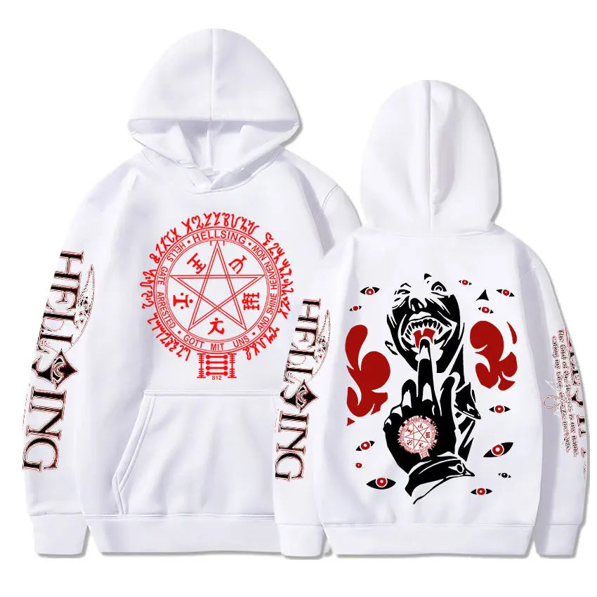 Hellsing Ultimate Alucard Oversized Hoodie