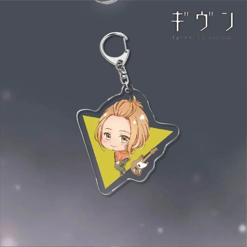 Manga Anime Keychain Cartoon Print Yaoi BL Given Acrylic Characters Key Chain Harajuku Keyring Car Pendant Key Ring Gifts 2025