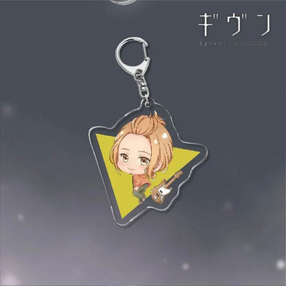 Manga Anime Keychain Cartoon Print Yaoi BL Given Acrylic Characters Key Chain Harajuku Keyring Car Pendant Key Ring Gifts 2025