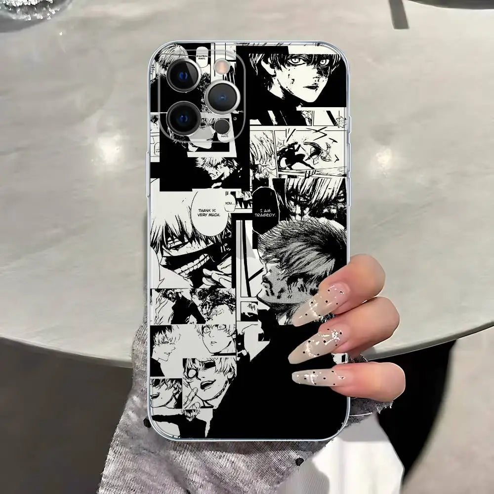 Tokyo Ghoul Kaneki Ken Transparent Case