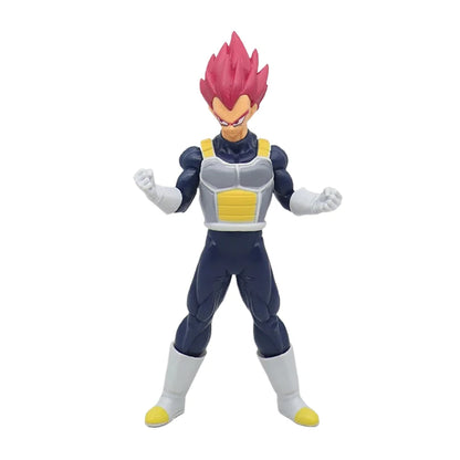 Anime Dragon Ball Z Super Saiyan Son Goku Vegeta Anime Action Figure Model Gifts Collectible Figurines for Kids 18cm