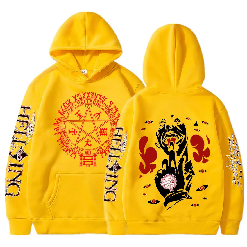 Hellsing Ultimate Alucard Oversized Hoodie