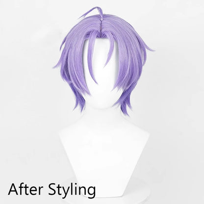 Anime Game Purple Wig