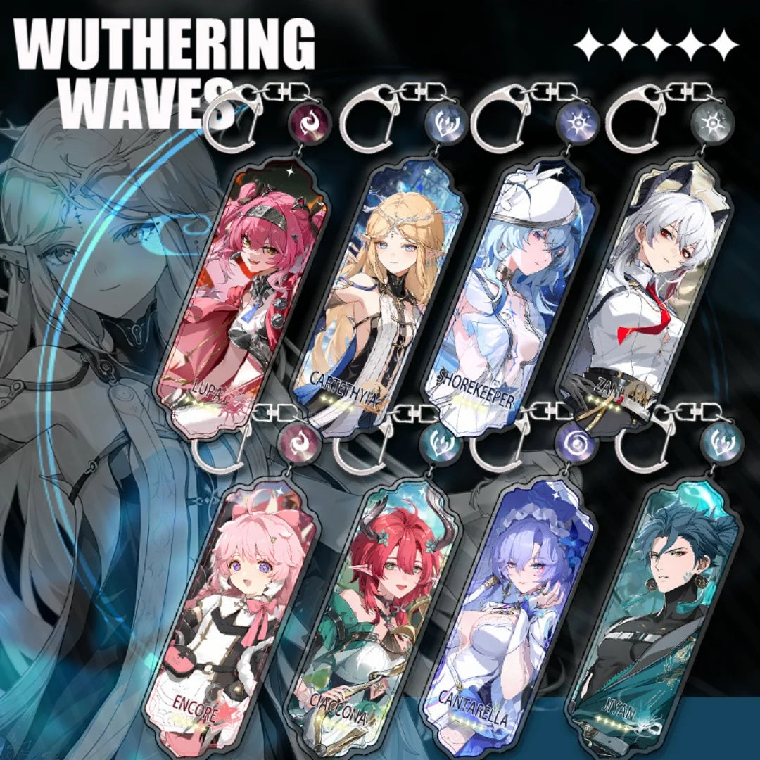 Wuthering Waves Hiyuki Keychain