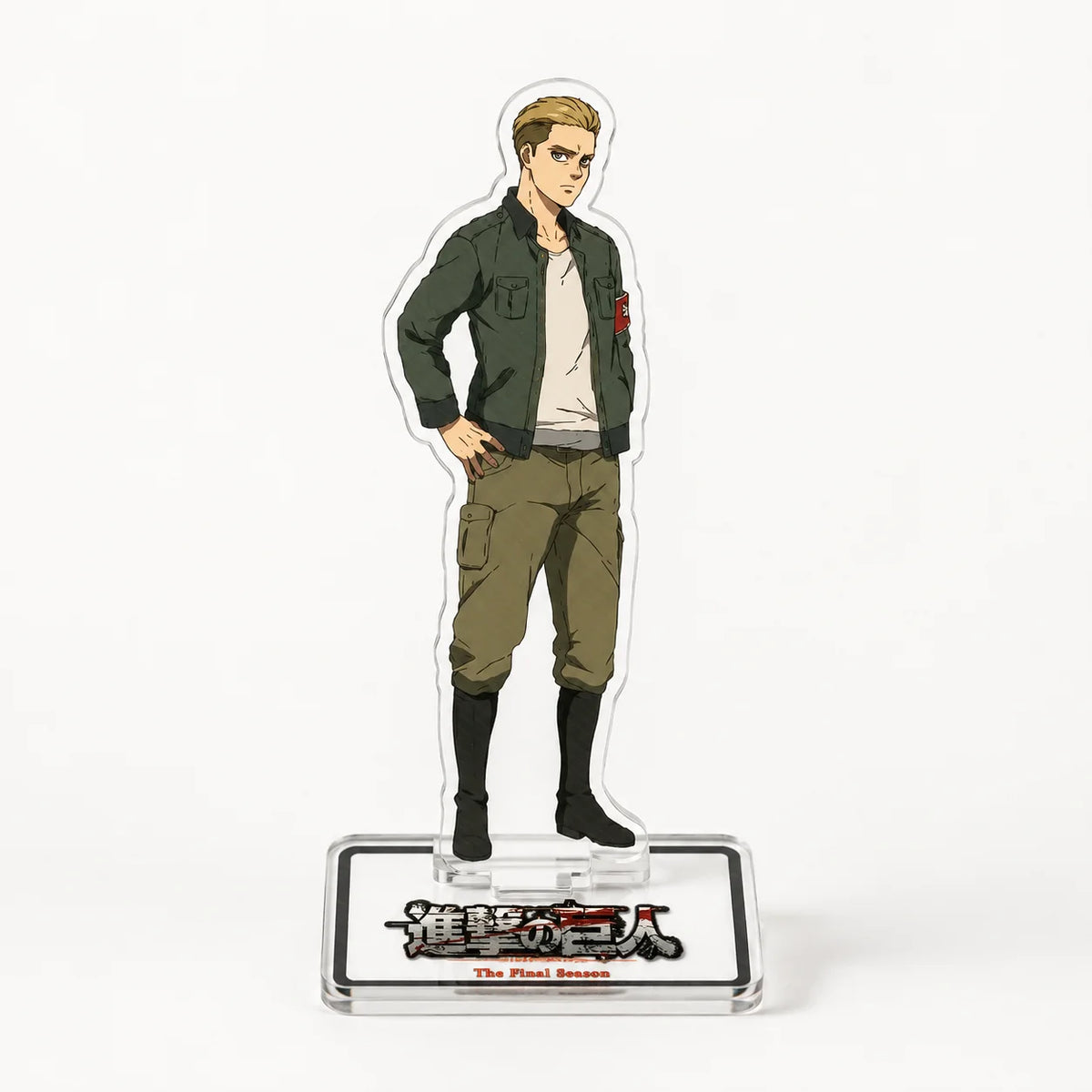 Attack On Titan Character Acrylic Stand Model Plate Anime Desktop Display Collectible Fan Gift Accessories Keychain Cartoon